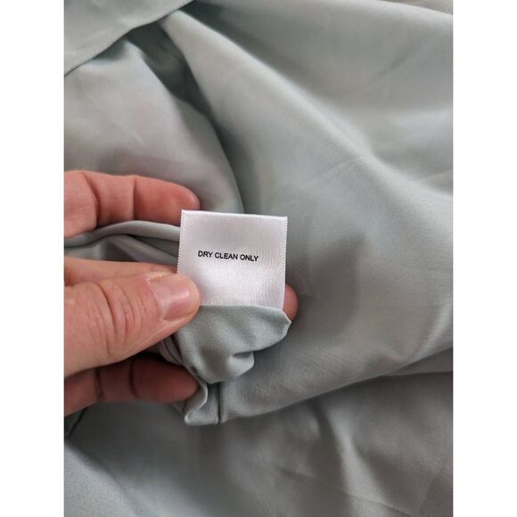 Modcloth Blogger The Better Cactus Halter Dress women's sz 4X blue green cactus - Picture 9 of 12